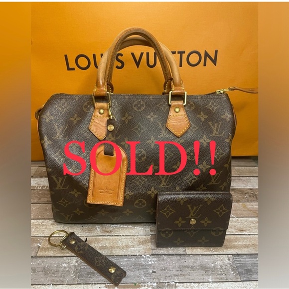 Louis Vuitton Handbags - Louis Vuitton Speedy 30 Bundle